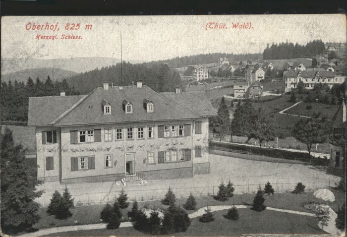 Oberhof Thueringen Schloss