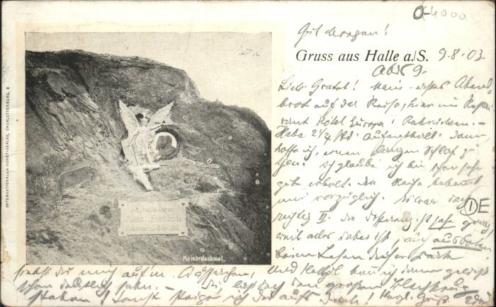 Halle Saale Kaiser Denkmal