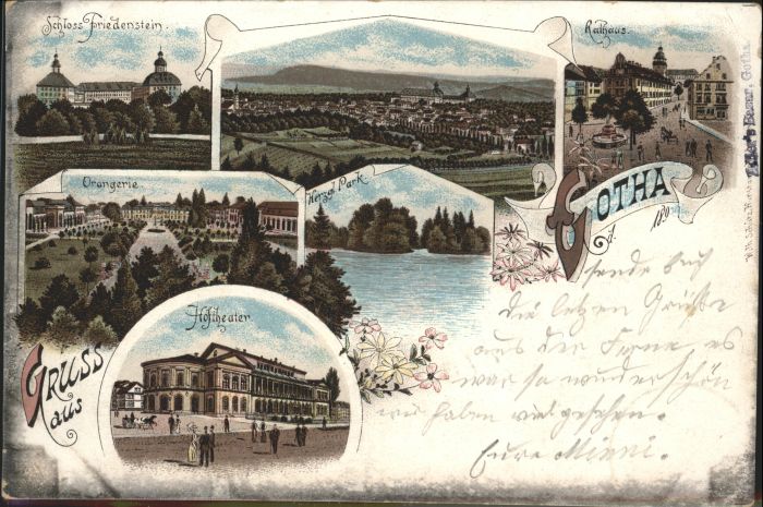 Gotha Thueringen theater Orangerie Schloss Friedenstein