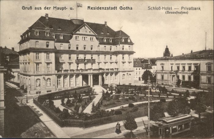 Gotha Thueringen Schloss Hotel Privatbank