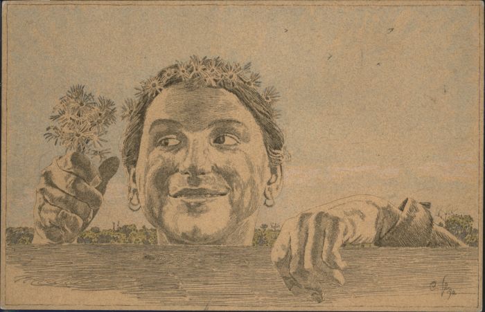 Leipzig Margareten Volksfest Künstler O Greiner