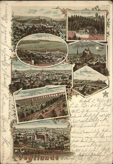 Greiz Thueringen Elsterberg Plauen Reichenbach Hotel Ste