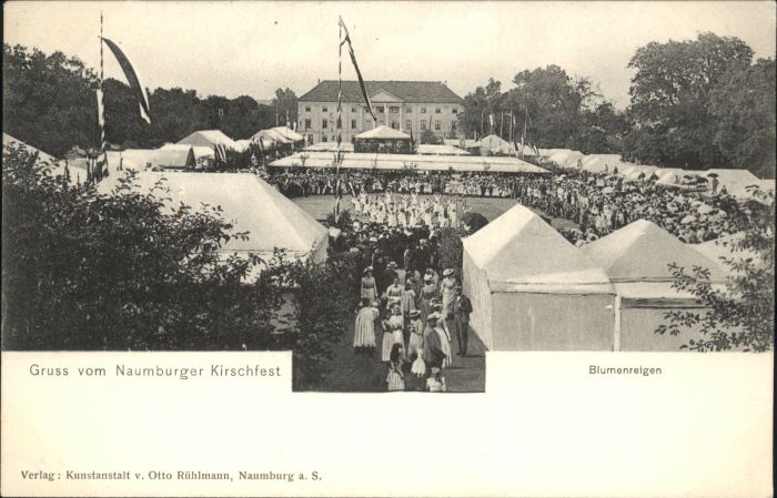 Naumburg Saale Kirschfest Blumenreigen