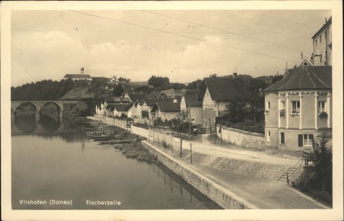 Vilshofen Donau Fischerzeile Brücke