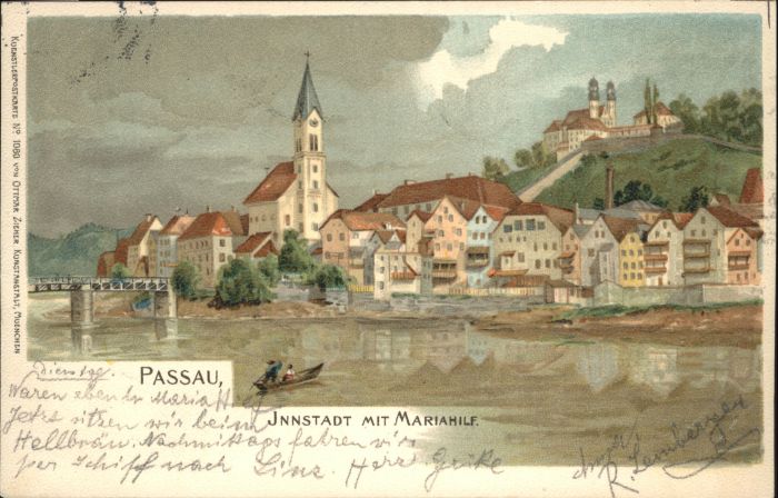 Passau Innstadt Mariahilf Brücke