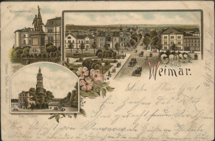 Weimar Thueringen Krieger Denkmal