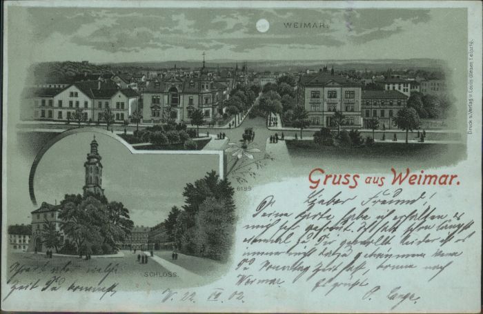 Weimar Thueringen Schloss