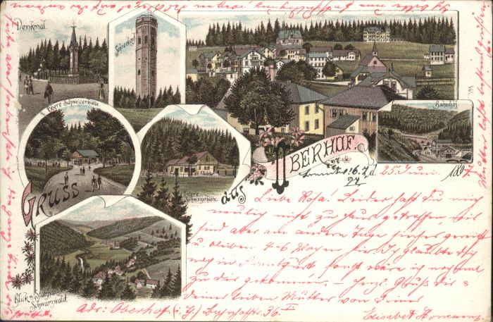 Oberhof Thueringen Denkmal Bahnhof