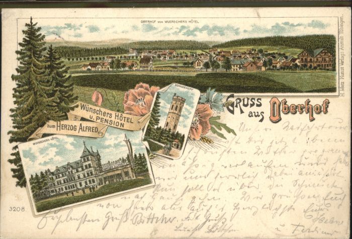 Oberhof Thueringen Wünschers Hotel