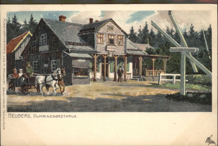 Friedrichroda Heuberg Domainengasthaus Kutsche