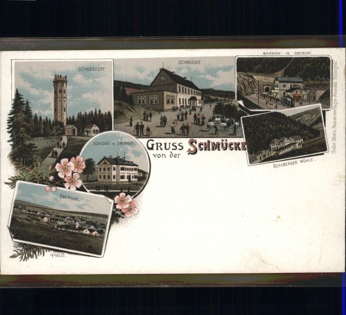 Schmuecke Schneekopf Oberhof Bahnhof Gehlberger M
