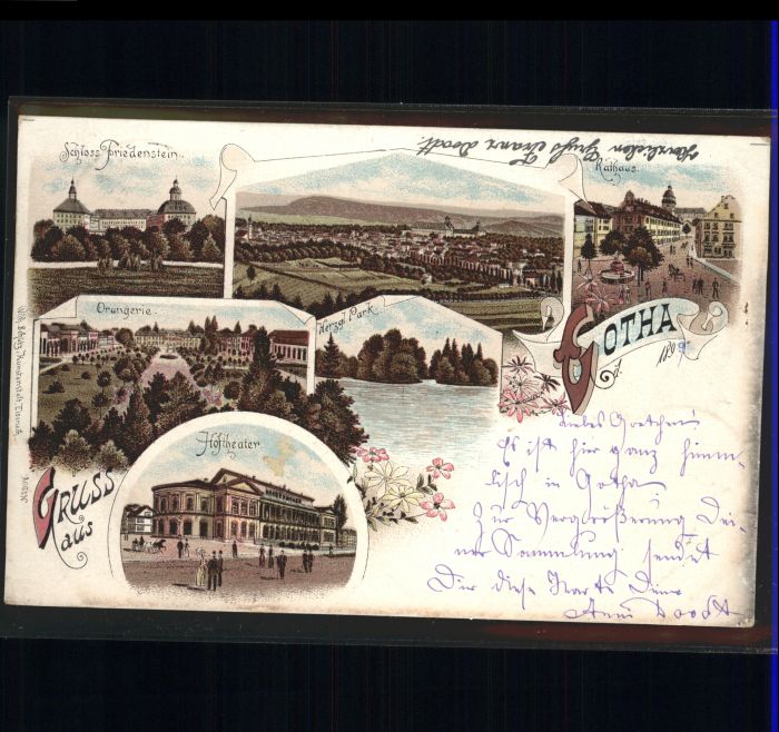 Gotha Thueringen Schloss Friedenstein Theater Orangerie