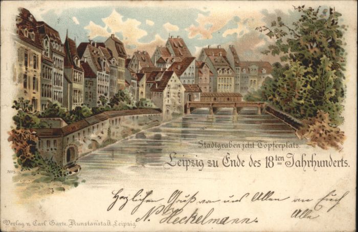 Leipzig Stadtgraben Töpferplatz