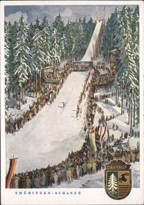 Oberhof Thueringen Schanze