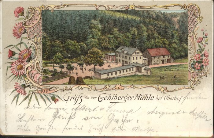 Oberhof Thueringen Gehlberger Mühle