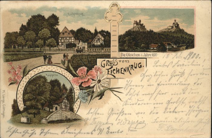 Goettingen Niedersachsen [?] (Stempelabschlag] Eichenkrug