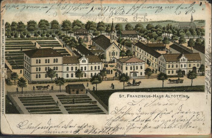 Altoetting St Franziskus Haus Kutsche