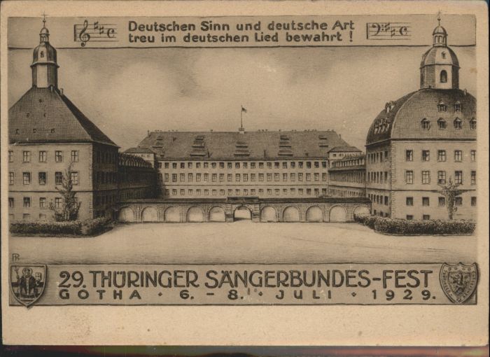 Gotha Thueringen Sängerfest