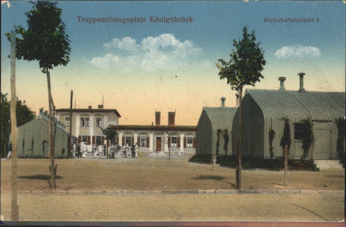 Koenigsbrueck Truppenübungsplatz Wirtschaftsbaracke 5