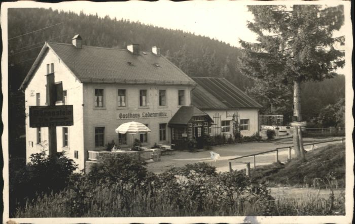 Altenberg Erzgebirge Gasthaus Ladenmühle