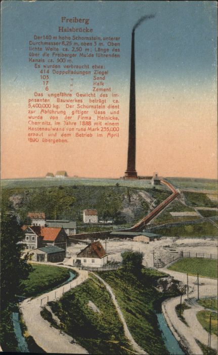 Freiberg Sachsen Halsbrücke