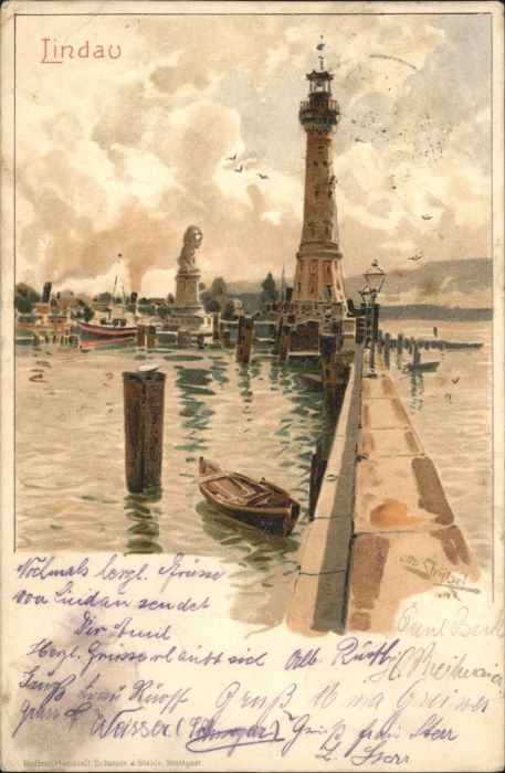 Lindau Bodensee Kuenstler Otto Struetzel