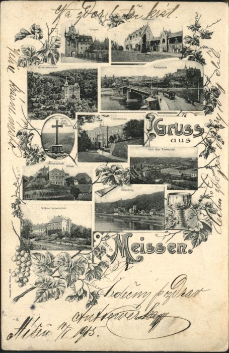 Meissen Elbe Sachsen