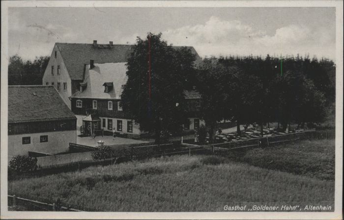 Altenhain Chemnitz Gasthof Goldener Hahn
