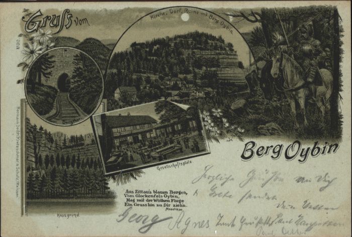 Oybin Berg Oybin Gesellschaftsplatz