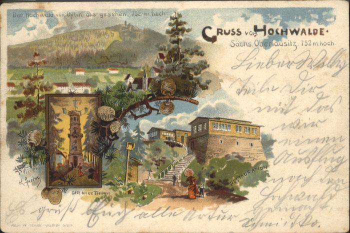 Oybin Hochwalde Turm Restauration