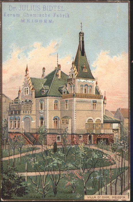 Meissen Elbe Sachsen Villa Ohm