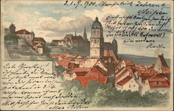 Meissen Elbe Sachsen