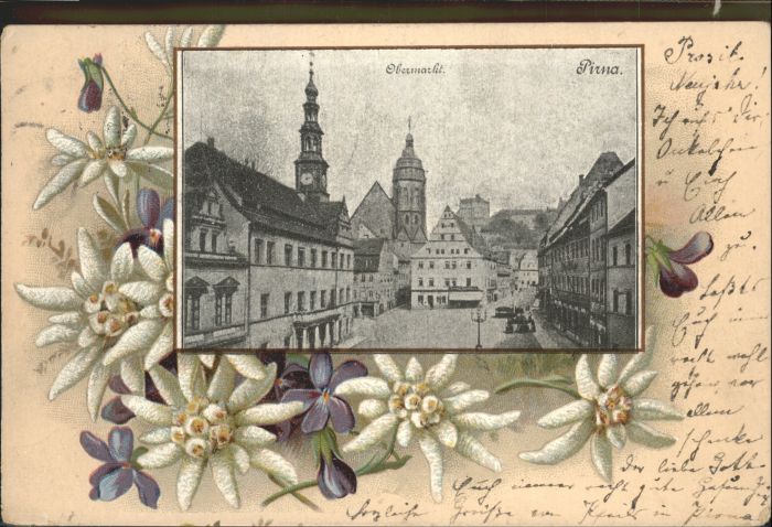 Pirna Elbe Sachsen Obermarkt