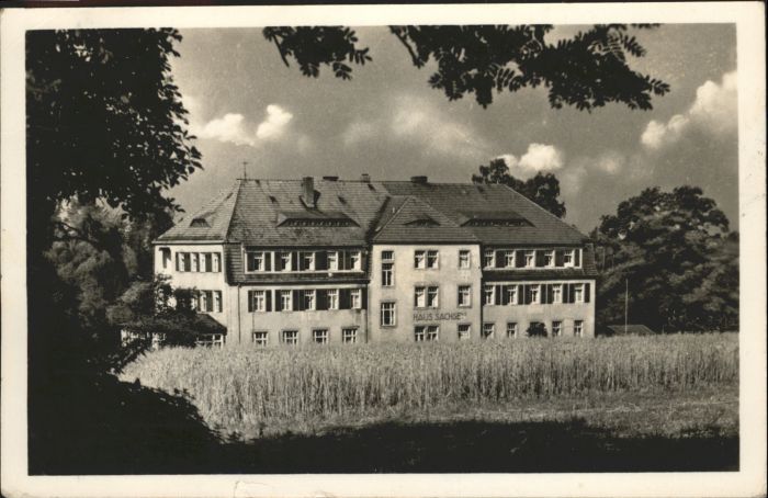 Hohnstein FDGB Erholungsheim Haus Sachsen