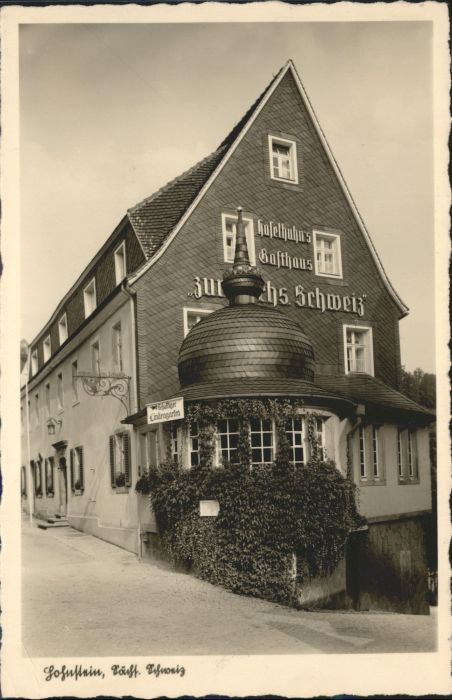 Hohnstein Gasthaus Sächsische Schweiz