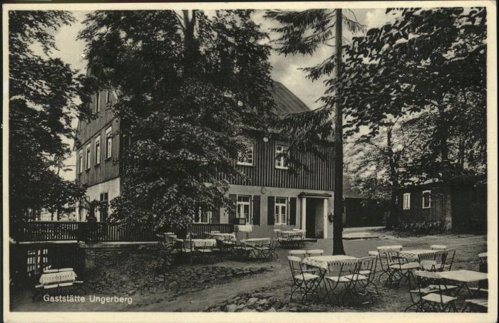 Neustadt Sachsen Gaststätte Ungerberg