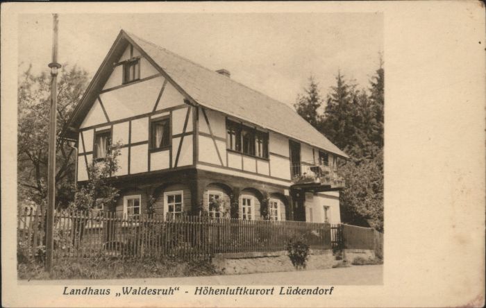 Lueckendorf Landhaus Waldesruh