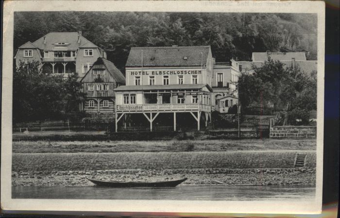 Krippen Bad Schandau Hotel Elbschloesschen