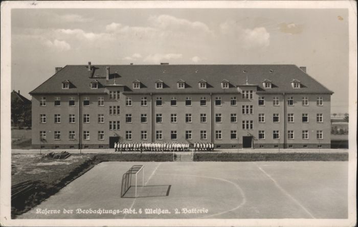 Meissen Elbe Sachsen Kaserne Beobachtungsabteilung 4