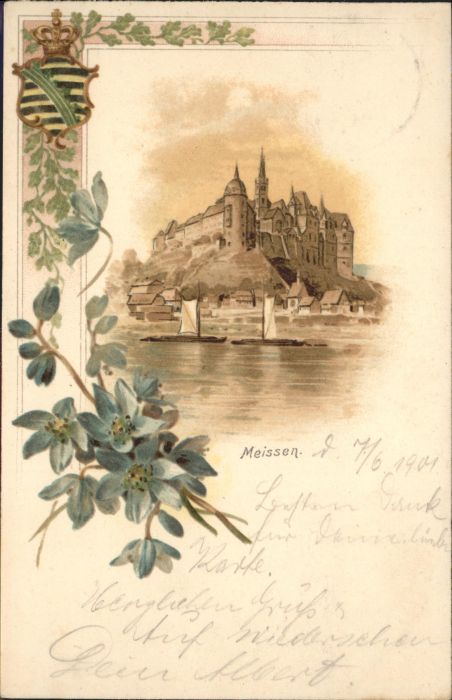 Meissen Elbe Sachsen