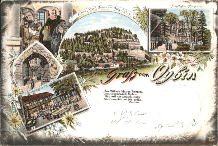 Oybin Kirche Gesellschaftsplatz Friedhof