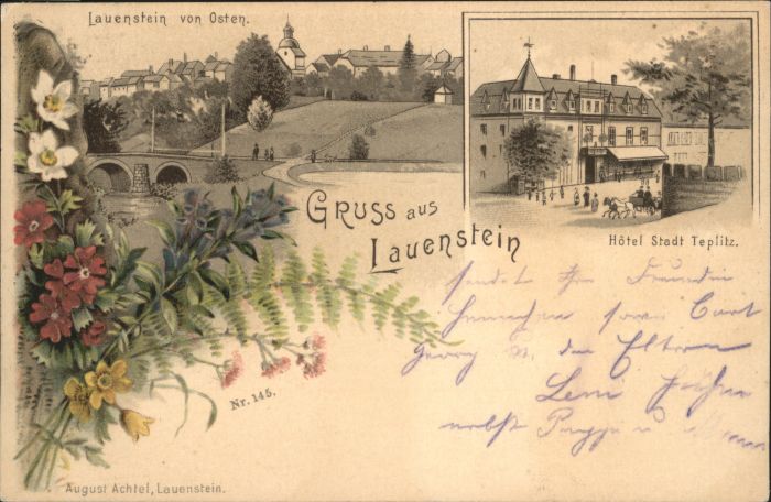 Lauenstein Erzgebirge Hotel Stadt Teplitz