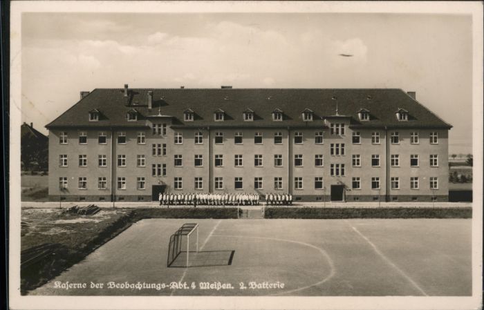 Meissen Elbe Sachsen Kaserne Beobachtungsabteilung 4 2. Batt