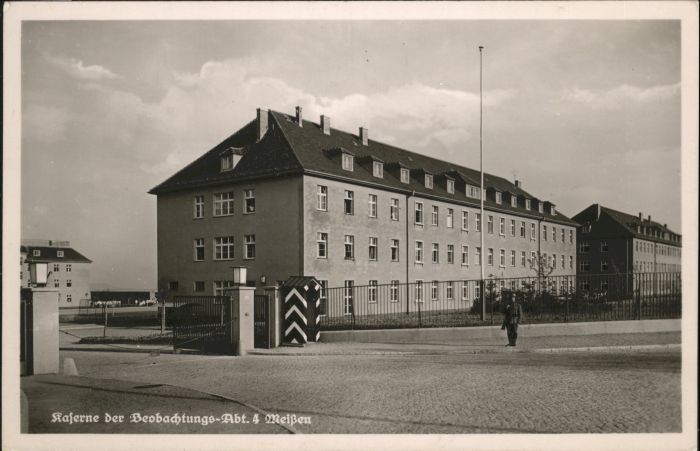 Meissen Elbe Sachsen Kaserne Beobachtungsabteilung 4