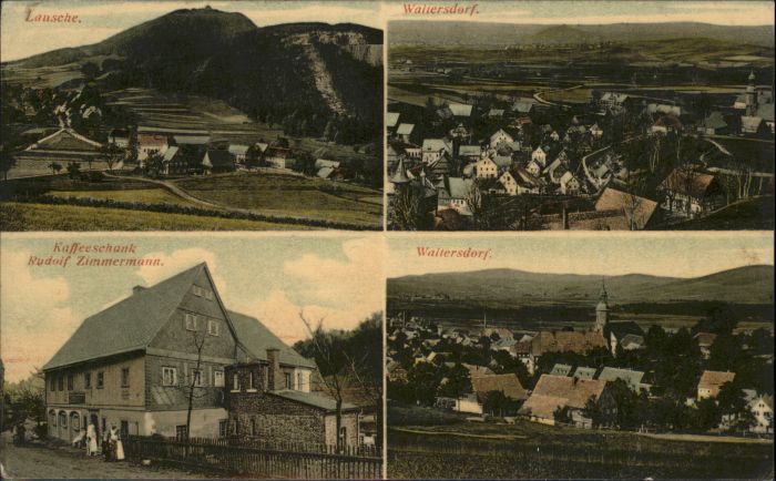 Waltersdorf Zittau Lausche Kaffeeschank Rudolf Zimmermann