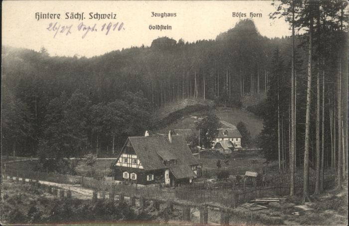 Sebnitz Zeughaus Böses Horn Goldstein