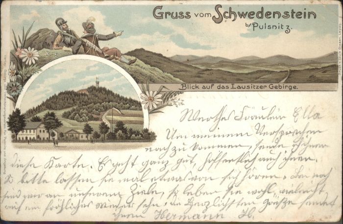 Pulsnitz Sachsen Schwedenstein