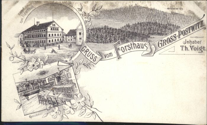 Grosspostwitz Gasthof zum Forsthaus