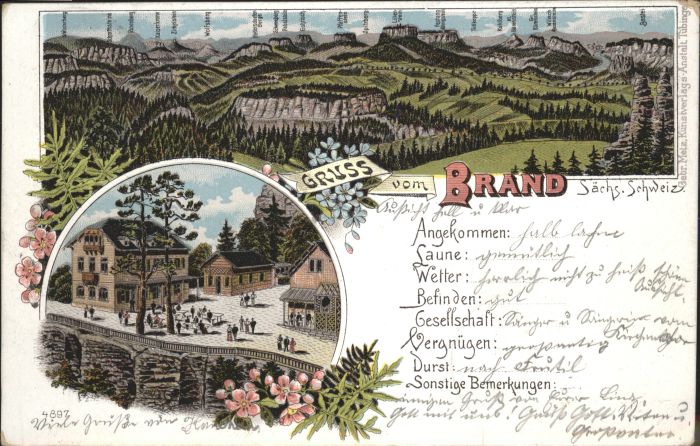 Brand Saechsische Schweiz