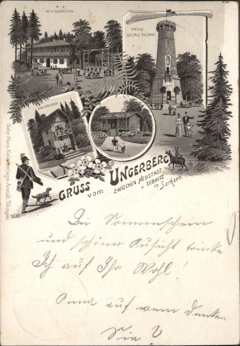 Sebnitz Ungerberg Prinz Georg Turm